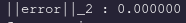error